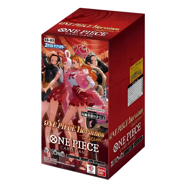 One Piece Card Game EB-03 Heroines Edition Japanese Booster Box