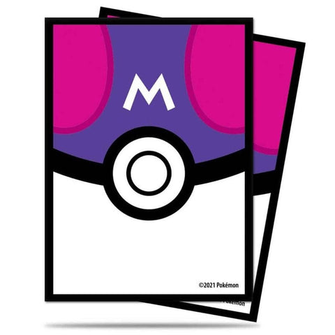 ULTRA PRO POKEMON MASTER BALL DECK PROTECTOR CHROMAFUSION SLEEVE